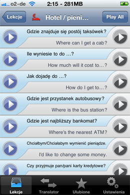 iSayHello słownik podróżny App